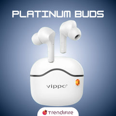Vippo Platinum Pods Vi-359 | True Wireless Bluetooth 5.3 Earbuds with Deep Bass & Quick Charge